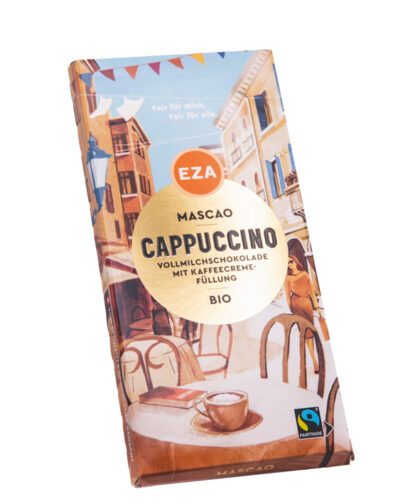 BIO-MASCAO-Cappuccino 85g Schokolade
