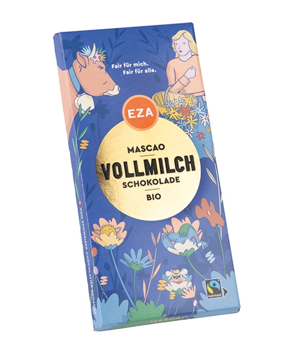 BIO-MASCAO-Vollmilch 100g Schokolade